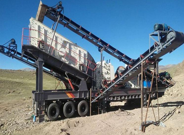移动式破碎站